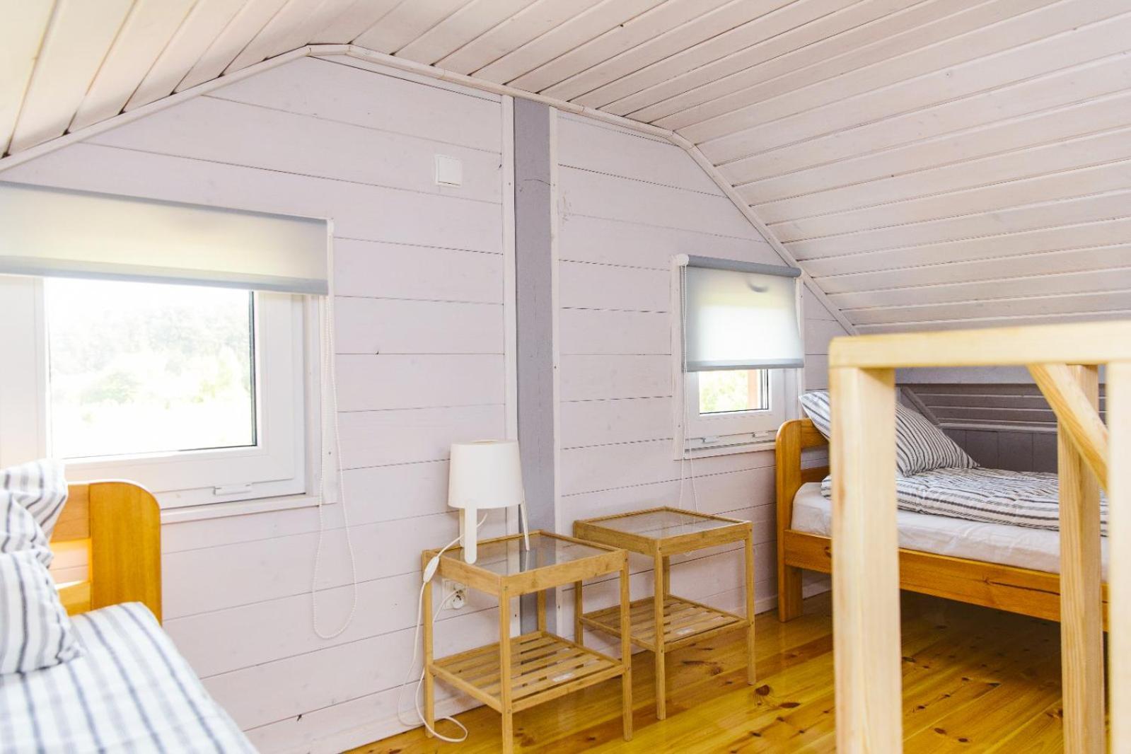 Surf Domki Habenda Z Sauna Ogrodowa Sarbsk Exterior photo