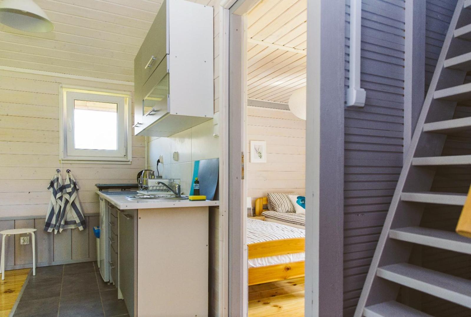 Surf Domki Habenda Z Sauna Ogrodowa Sarbsk Exterior photo