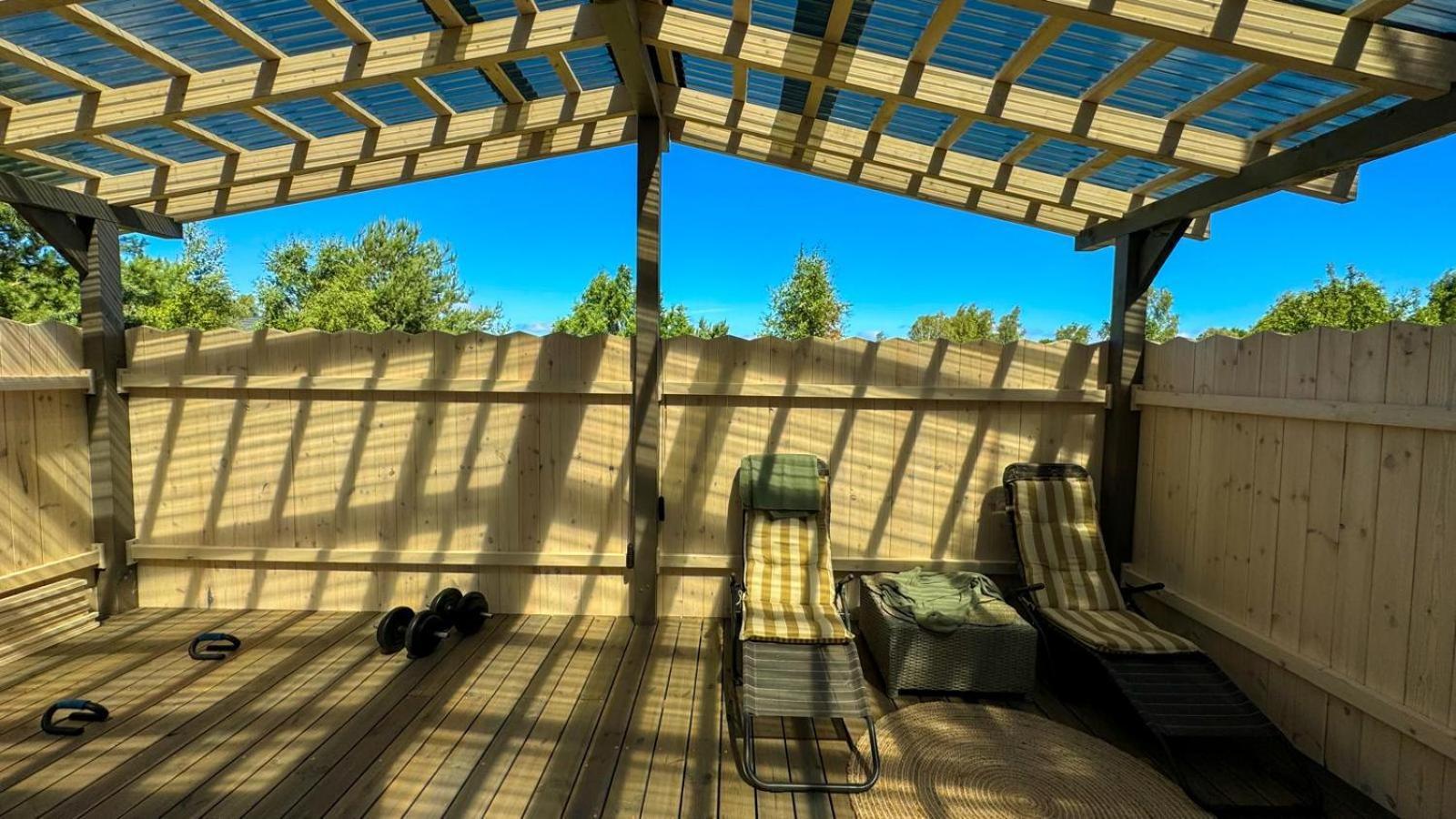 Surf Domki Habenda Z Sauna Ogrodowa Sarbsk Exterior photo